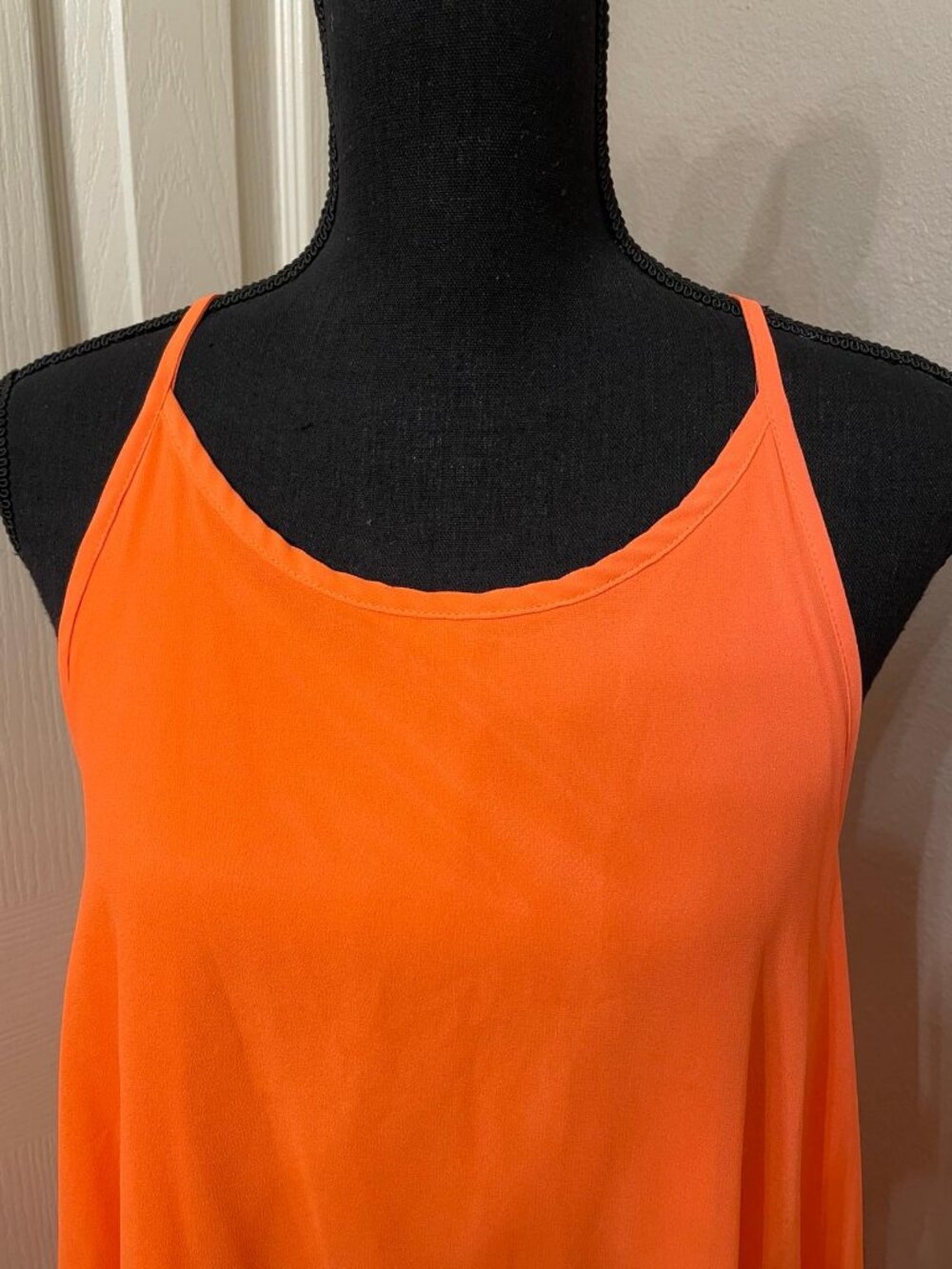 Orange dress